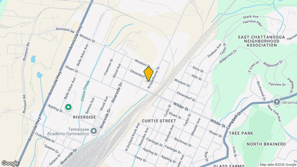 3111 N Hawthorne St Map and Location Details