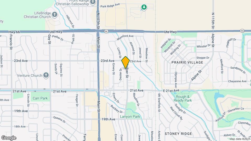 2221 Collyer St Mapa y Detalles de la Ubicación