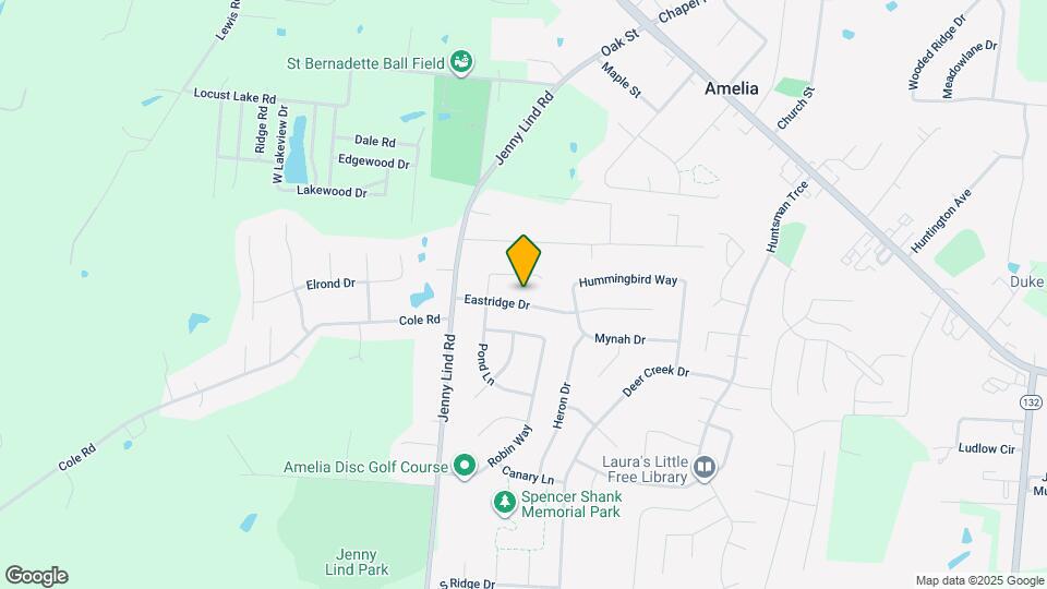10 Eastridge Dr Map and Location Details