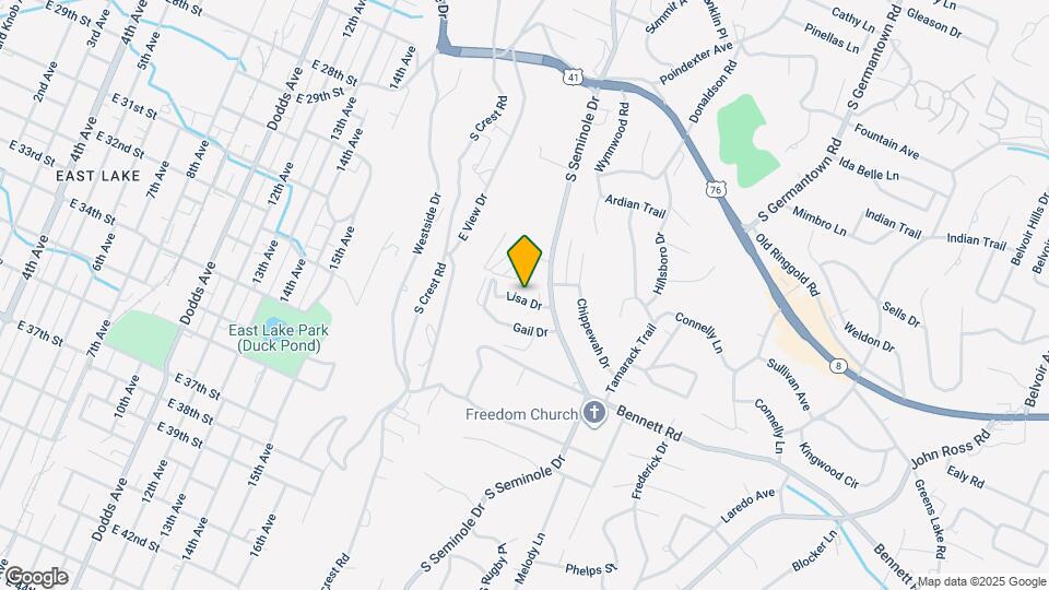 3413 Lisa Dr, Unit A Map and Location Details