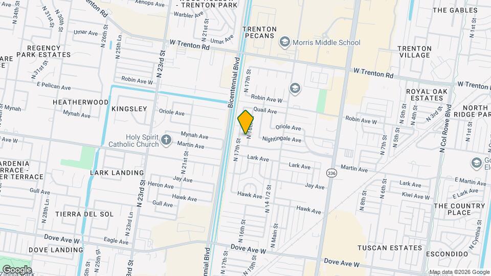 6509 N 16th St Map and Location Details