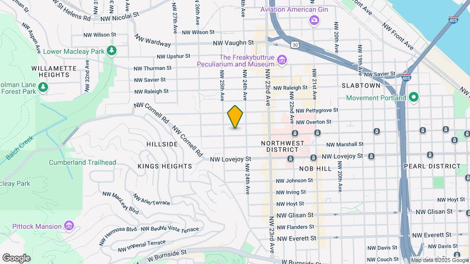 2445 NW Northrup St Mapa y Detalles de la Ubicación