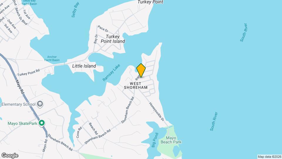 1395 Bayside Dr Mapa y Detalles de la Ubicación