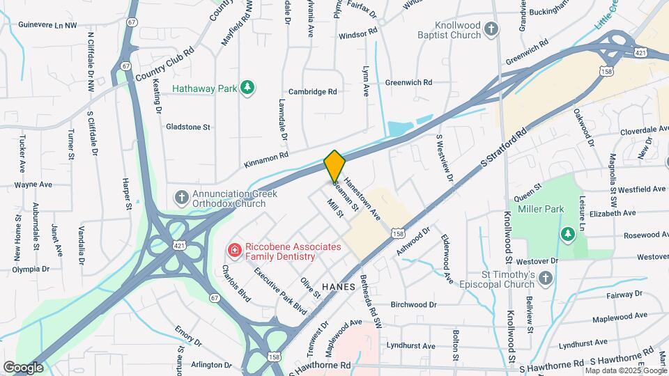 407 Seaman St Map and Location Details