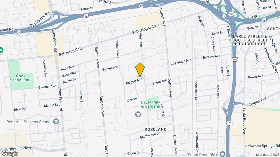 909-917 Delport Ave Mapa y Detalles de la Ubicación