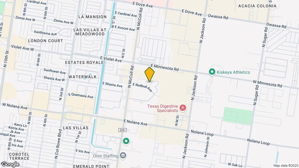 901 E Redbud Ave Mapa y Detalles de la Ubicación