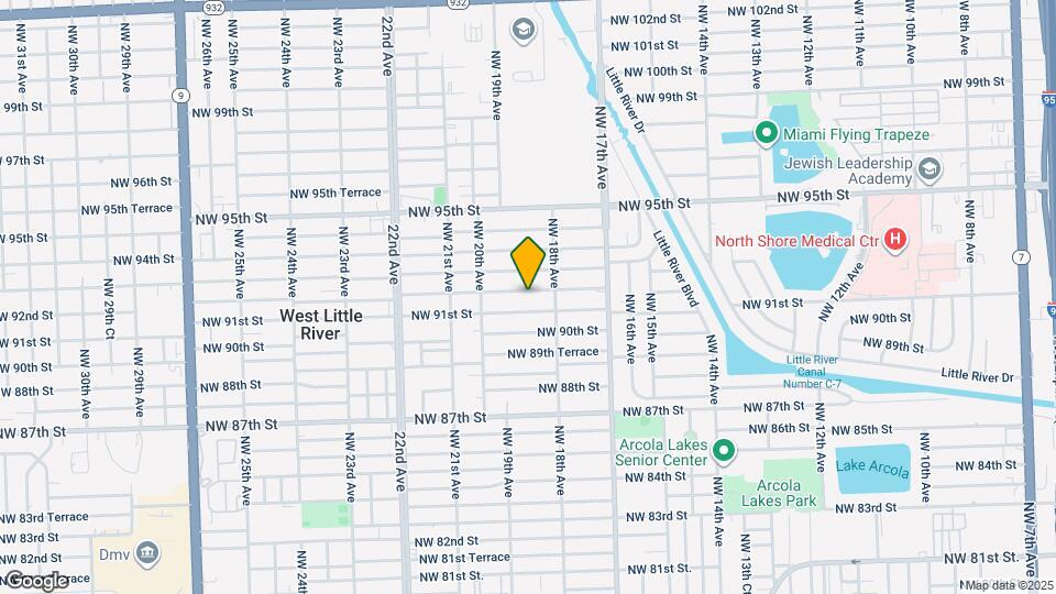 1850 NW 92nd St Map and Location Details