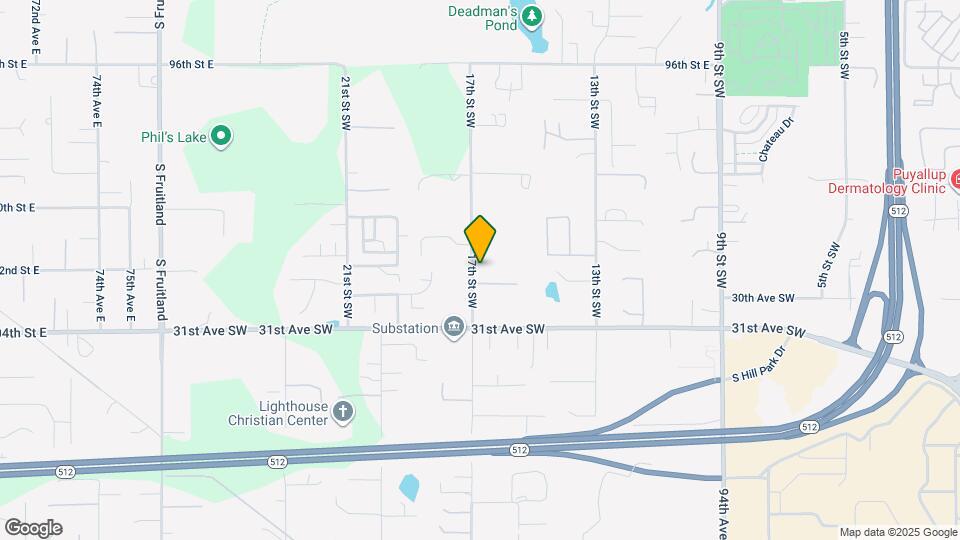 1615 29 Ave Ct SW Map and Location Details