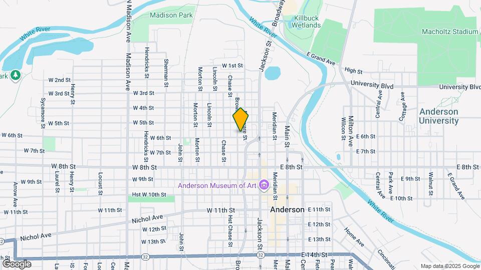 210 W 6th St Map and Location Details
