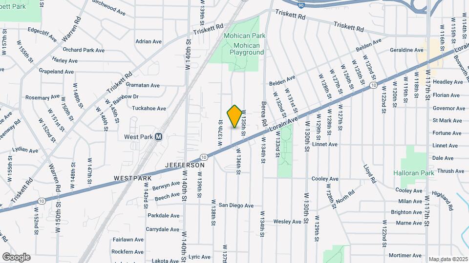 3501 W 136th St Map and Location Details