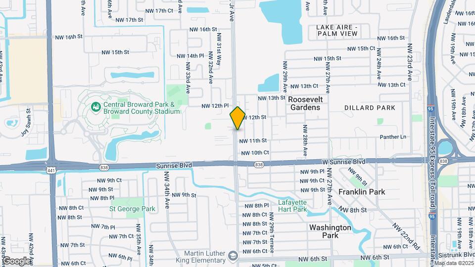 1122 NW 31st Ave Map and Location Details