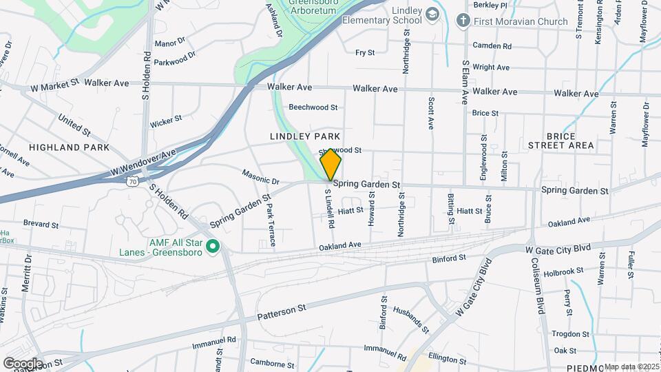 2611 Spring Garden St Mapa y Detalles de la Ubicación