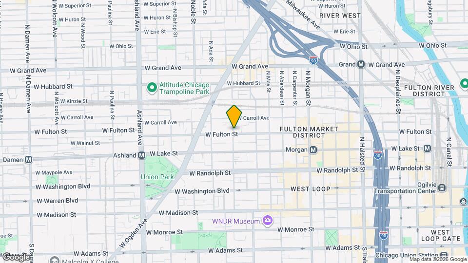 275 N Elizabeth St Map and Location Details