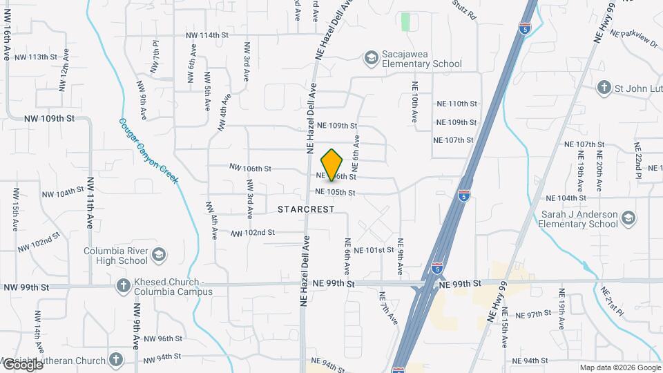 408-410 NE 105th St Map and Location Details