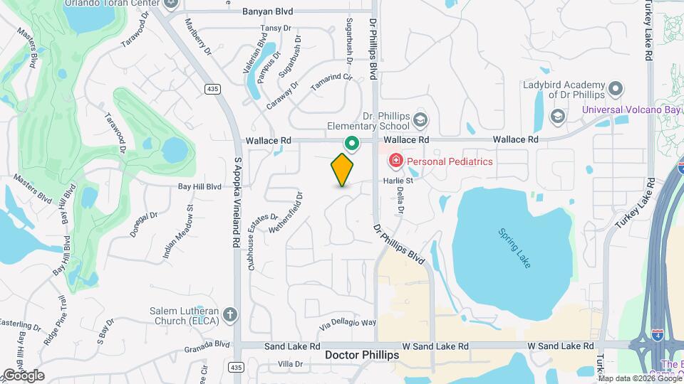 7865 Sugar Bend Dr Map and Location Details