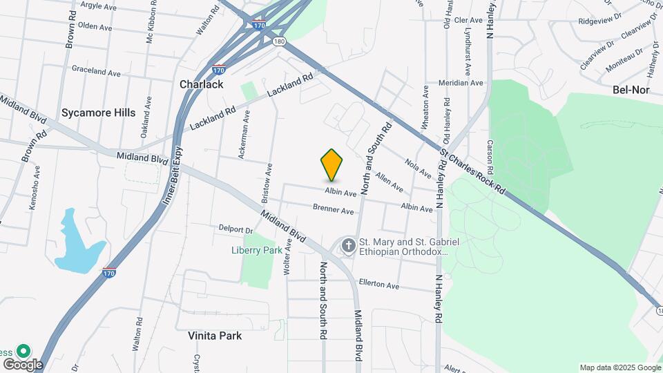 8235 Albin Ave Map and Location Details