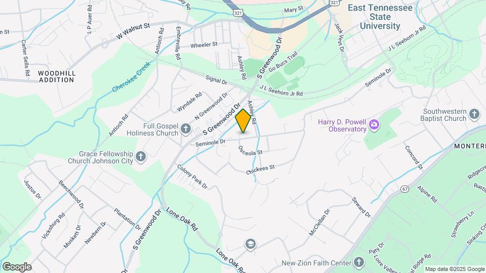 Willow Creek Apartments Map and Location Details