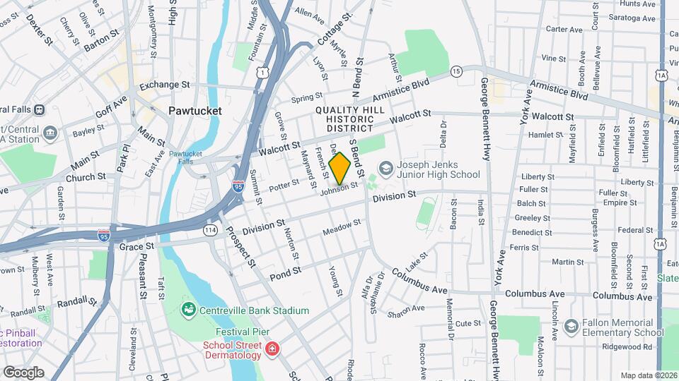 111 Johnson St Map and Location Details