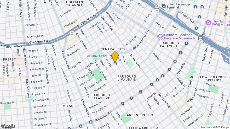 2136 2nd St Mapa y Detalles de la Ubicación