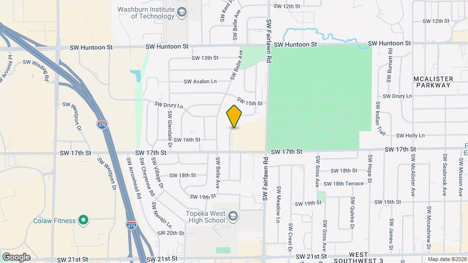 1550 SW Chelsea Dr Map and Location Details