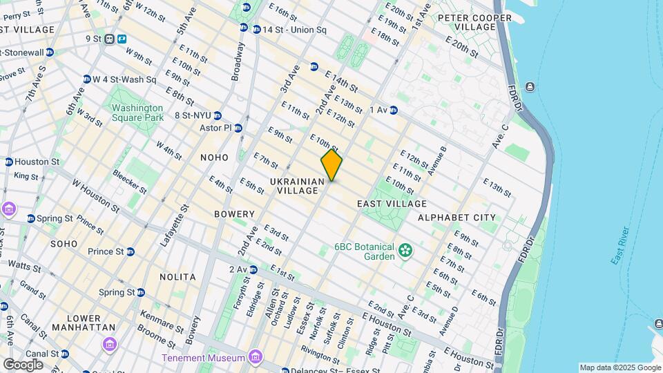 128 1st Ave Map and Location Details