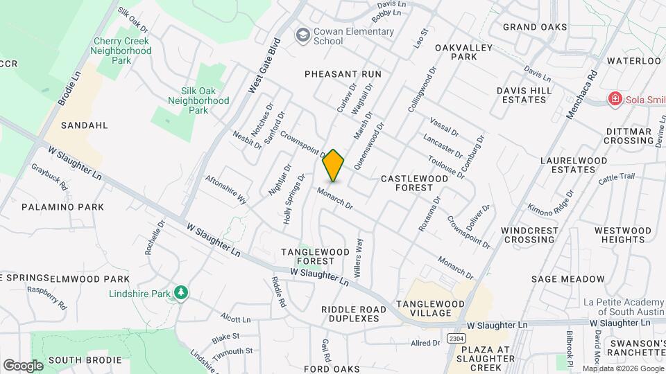 9603 Marsh Dr Map and Location Details