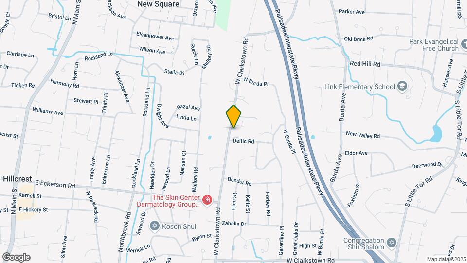 191-193 W Clarkstown Rd Map and Location Details