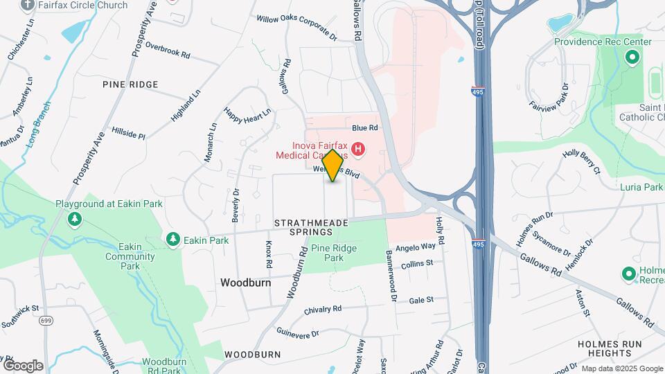 3368 Woodburn Rd Map and Location Details