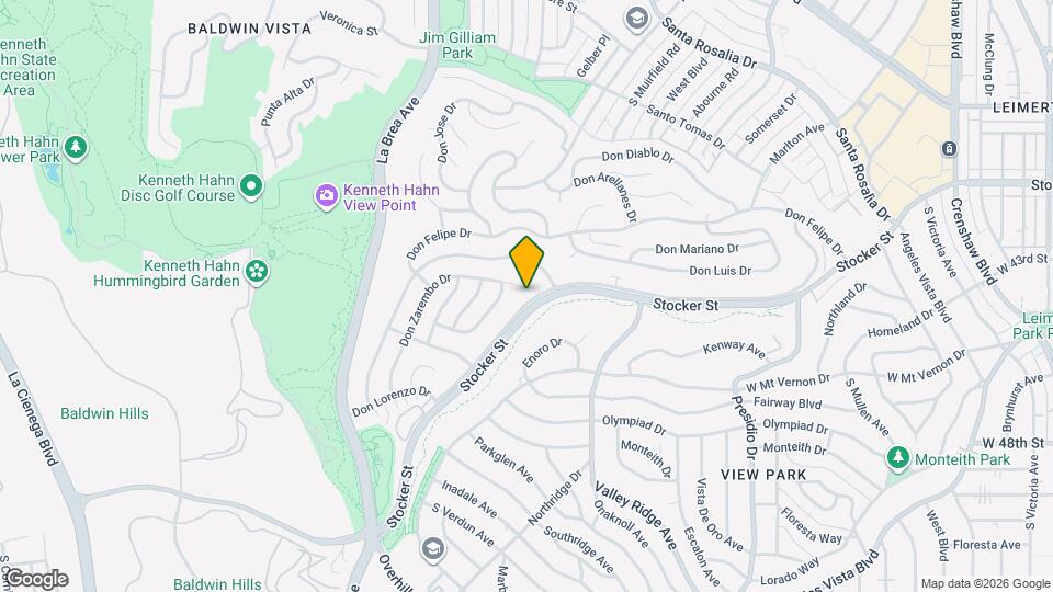 4427 Don Tomaso Dr Map and Location Details