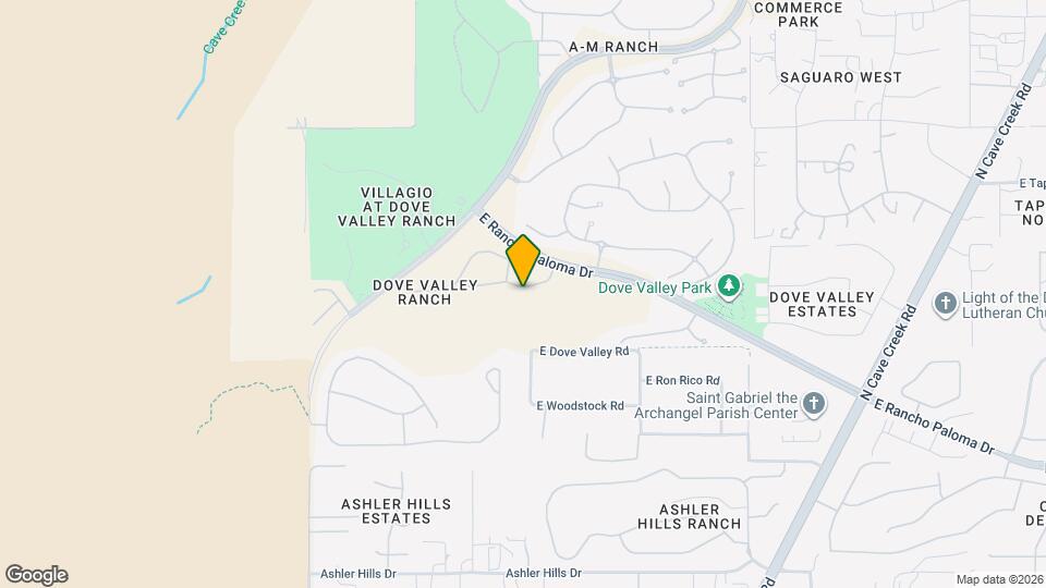 4349 E Smokehouse Trail Map and Location Details