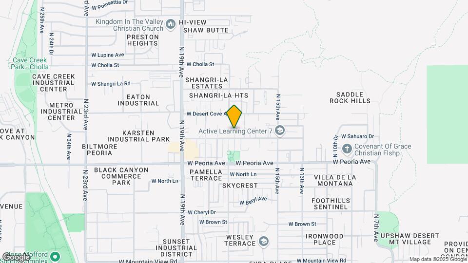 Sahuaro West Mapa y Detalles de la Ubicación