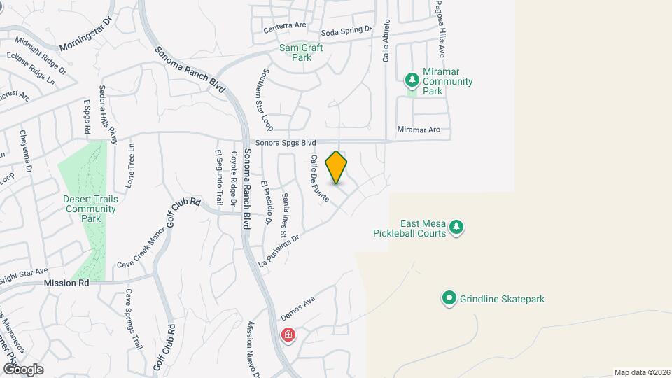 1915 Villa Napoli Loop W Map and Location Details