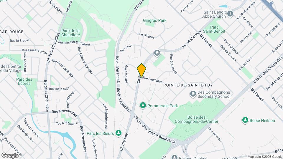 820 Laudance Rue Map and Location Details