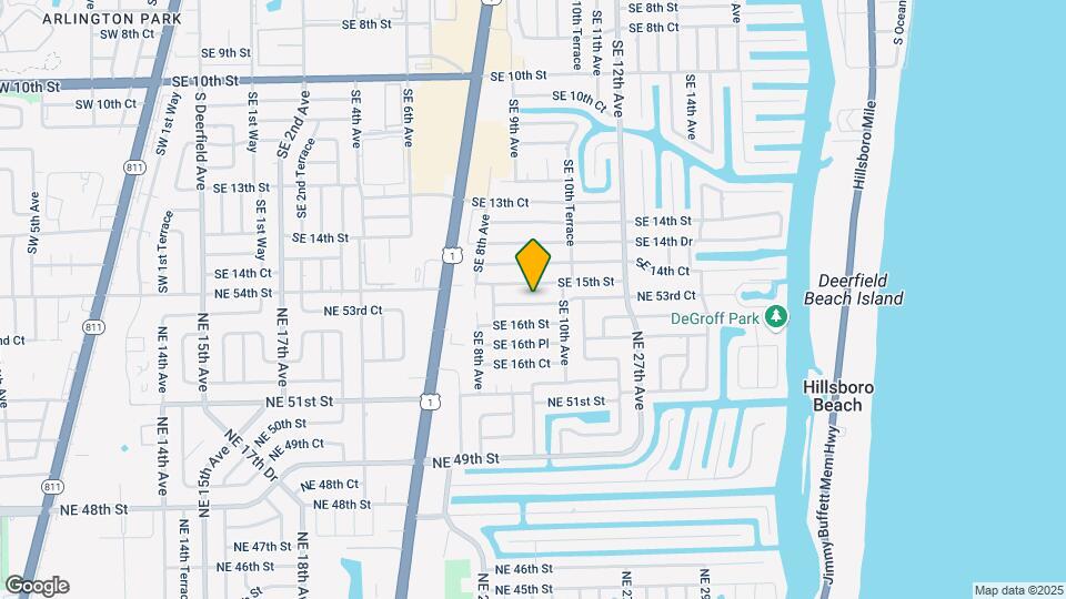 917 SE 15th Ct Map and Location Details