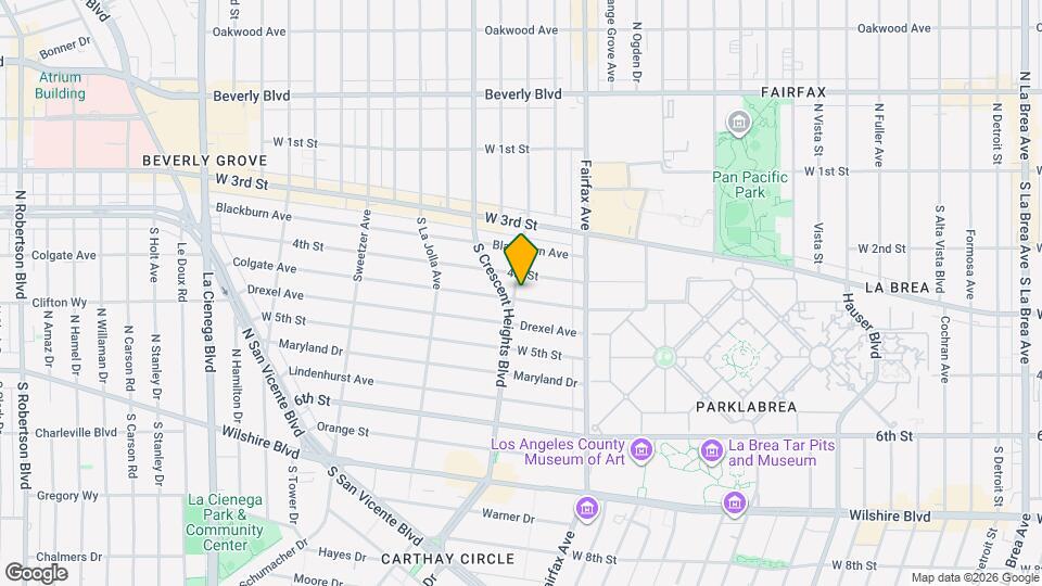 6379 Colgate Ave Map and Location Details