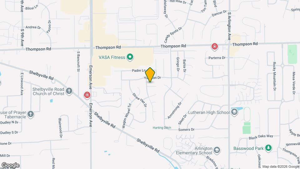 5422 Pecos Ct Mapa y Detalles de la Ubicación