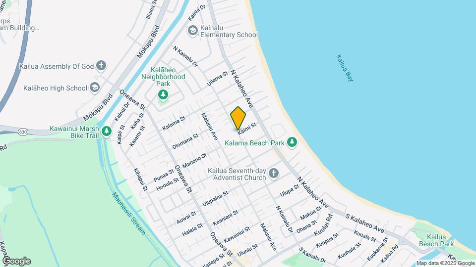 96734 N Kainalu Dr Map and Location Details