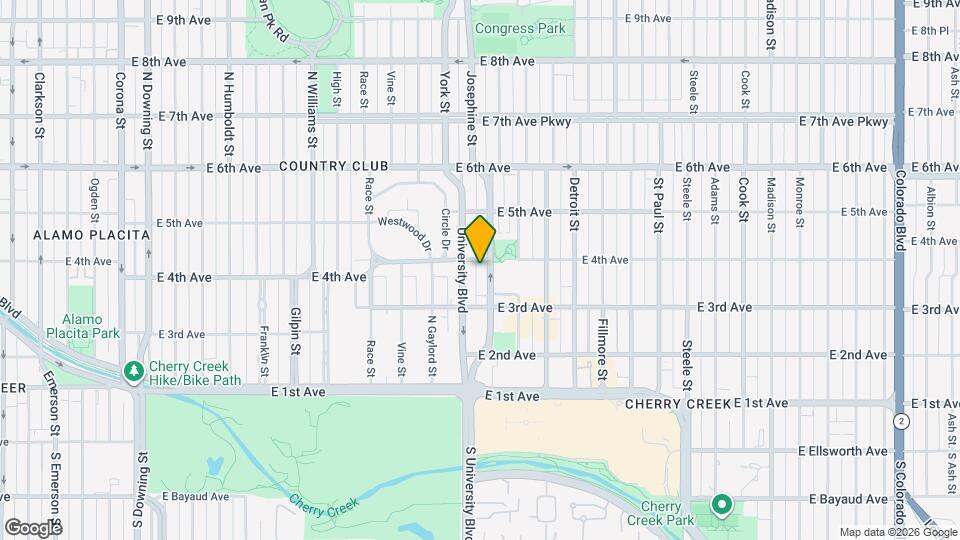 365 Josephine St Map and Location Details