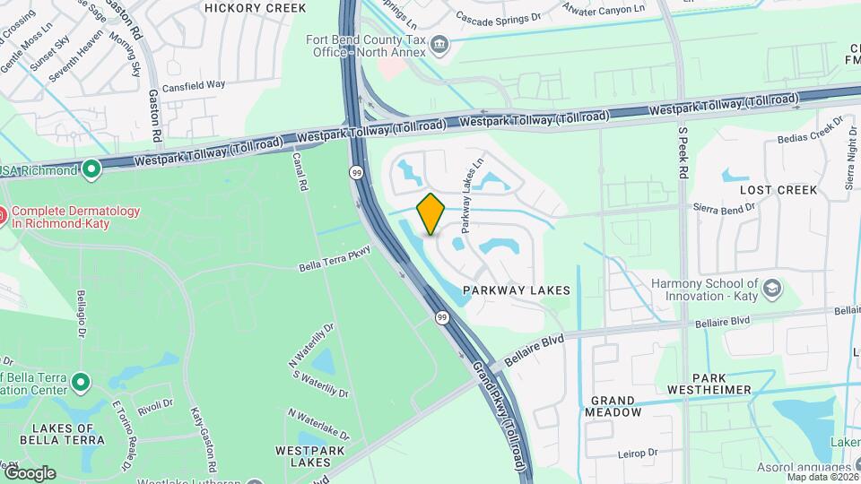 23019 Spellbrook Bend Ln Map and Location Details