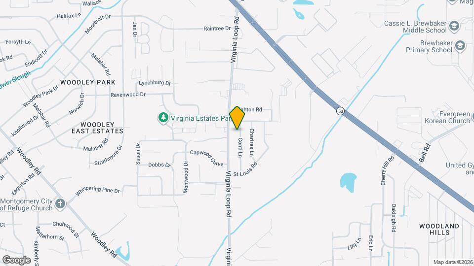 4614 Conti Ln Map and Location Details