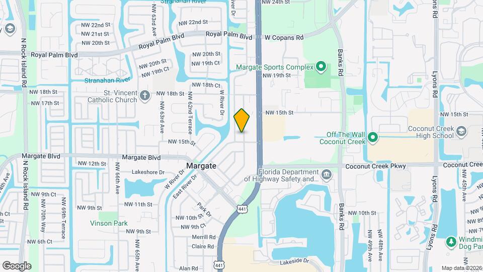 1505 NW 58th Ave Map and Location Details