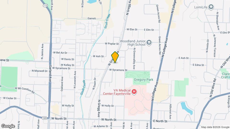 1782 N Gregg Ave Map and Location Details