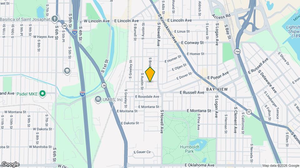 331 E Deer Pl Map and Location Details