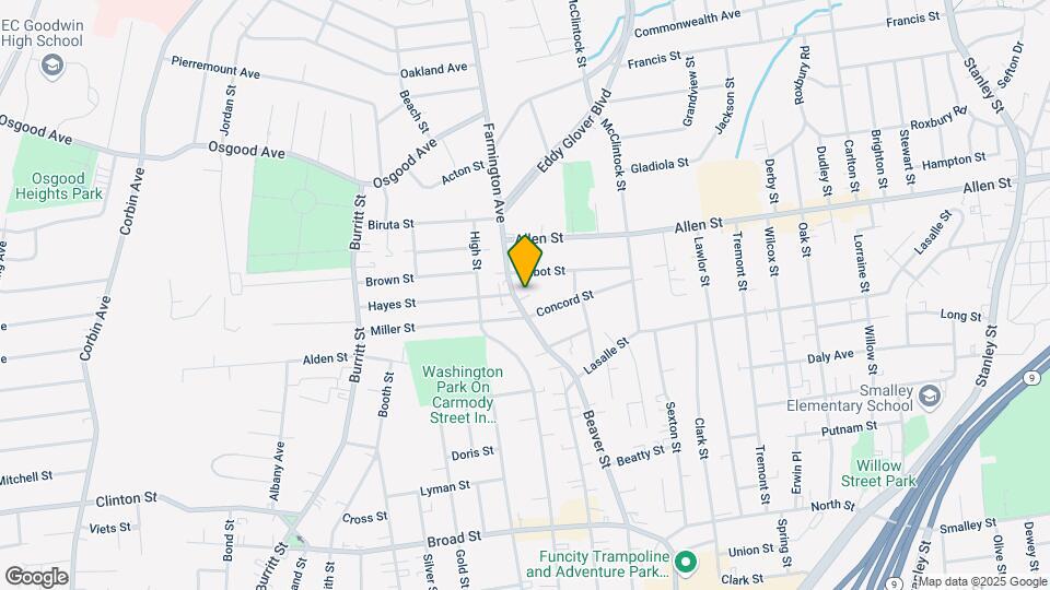 79 Farmington Ave Map and Location Details