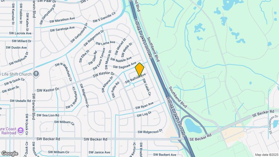 464 SW Balfour Ave Map and Location Details