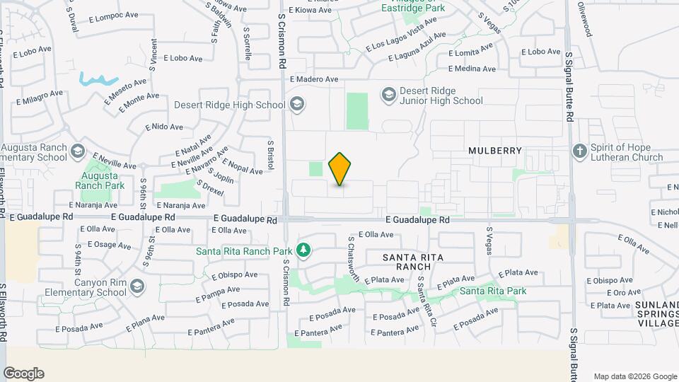 2716 S Chatsworth Map and Location Details