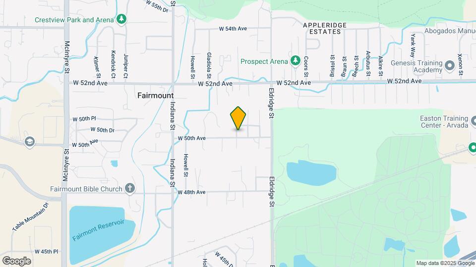 14195 W 50th Ave Map and Location Details