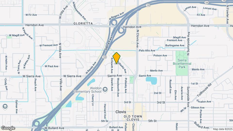 62 N Woodworth Ave Map and Location Details