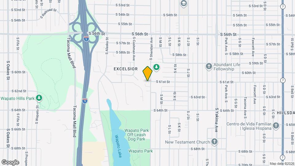 6102 S Sheridan Ave Mapa y Detalles de la Ubicación