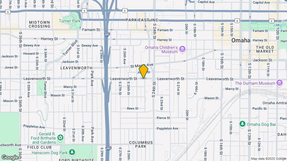 2501 Leavenworth St Mapa y Detalles de la Ubicación